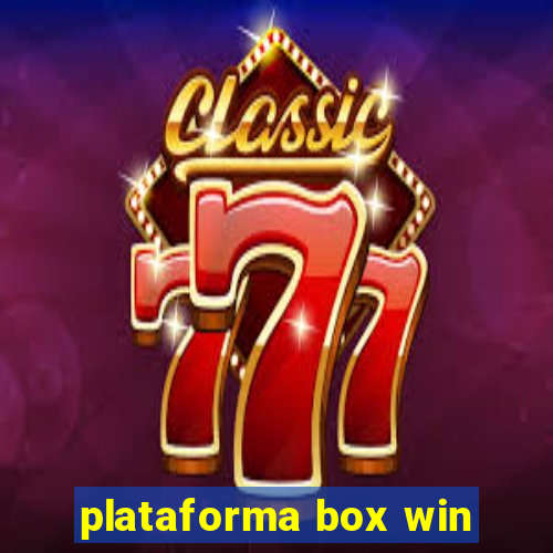 plataforma box win